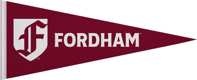 Fordham University 12" x 30" Pennant