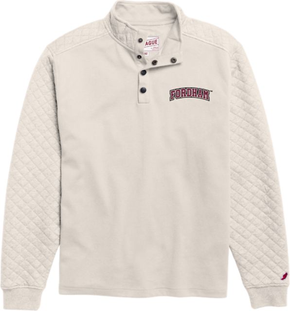 Fordham University Quilted Snap Top