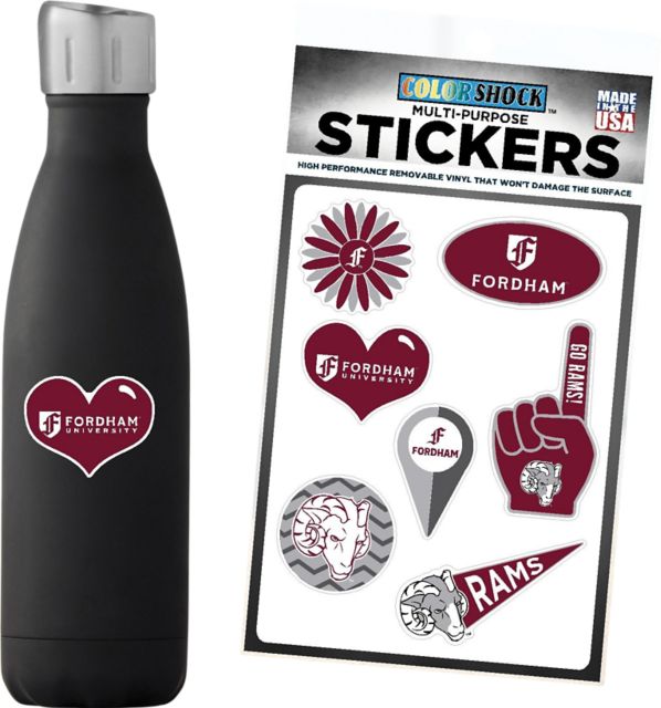 Fordham University 7.5'' x 7.5'' Sticker Sheet