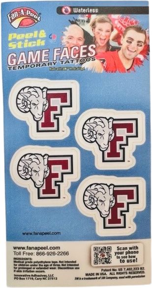 Fordham University Tattoo 4-Pack
