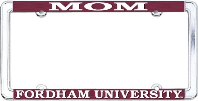 Fordham University Mom License Plate Frame