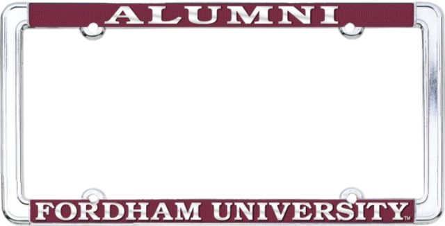 Fordham University Alumni License Plate Frame