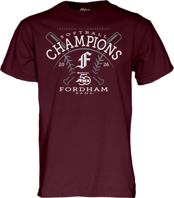 Fordham University Softball 2026 Conference Champions Short Sleeve T-Shirt