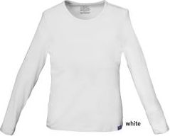 UNDERTEE L/S WHITE 2XL