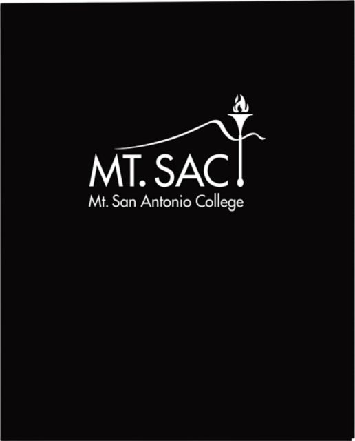 Mt. San Antonio College 2 Pocket Folder