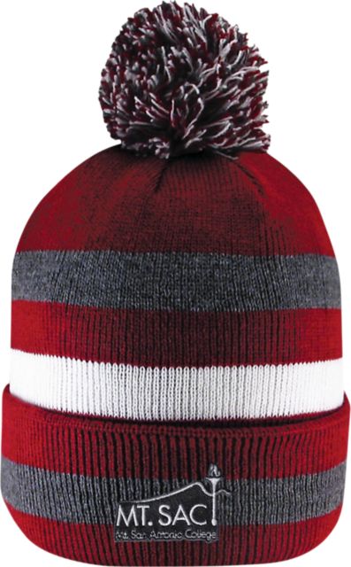 Mt. San Antonio College Cuffed Pom Knit Hat