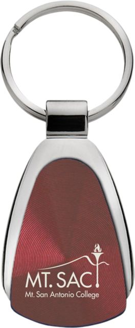 Mt. San Antonio College Teardrop Key Tag