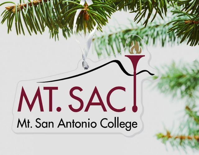 Mt. San Antonio College 3" x 4" Plexiglass Ornament