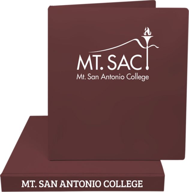 Mt. San Antonio College 1'' Vinyl Binder