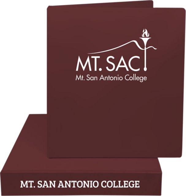 Mt. San Antonio College 1.5'' Vinyl Binder