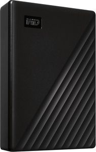 Western Digital My Passport 4 TB Portable Hard Drive - External - Black USB 3.0 - 256-bit - 3 Year Warranty - ONLINE ONLY