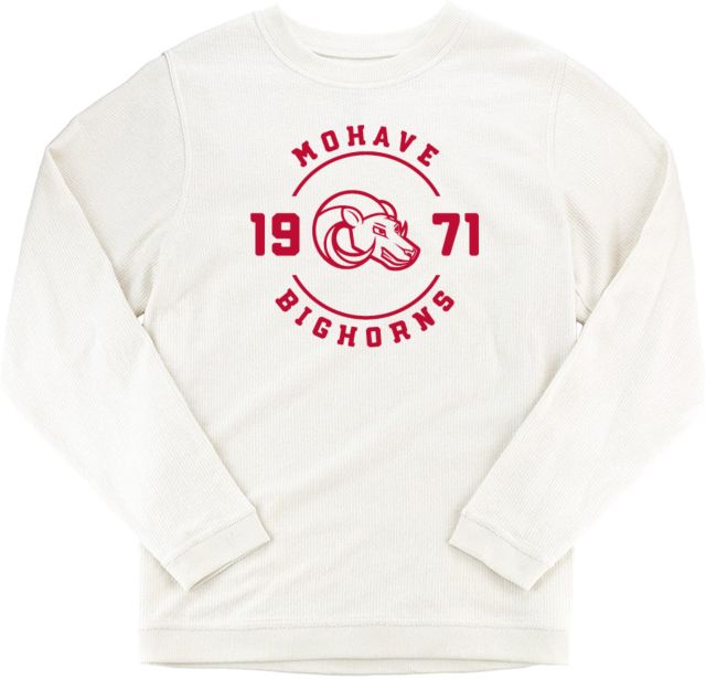 Mohave Community College Women's Corded Crewneck Sweatshirt