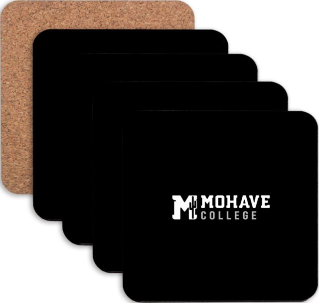 Mohave Community College Coaster Set