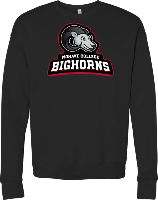 Mohave Bella + Canvas Fleece Crew Mohave College Bighorns - ONLINE ONLY