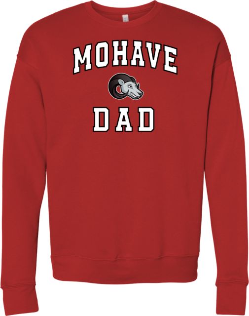 Mohave Bella + Canvas Red Fleece Crew Mohave Dad - ONLINE ONLY