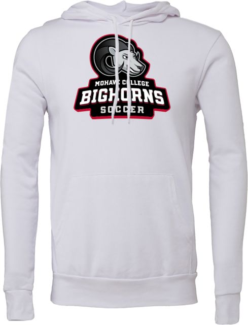 Mohave Bella + Canvas Fleece Hood Mohave College Bighorns Soccer - ONLINE ONLY