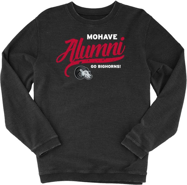 Mohave Boxercraft Womens Corded Crew Mohave College Alumni Go Bighorns - ONLINE ONLY