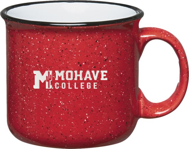 Mohave Campfire Red Mug 15 oz Mohave College Flat Engraved - ONLINE ONLY