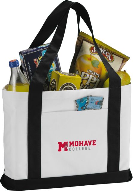 Mohave Contender Canvas Tote Mohave College Flat - ONLINE ONLY