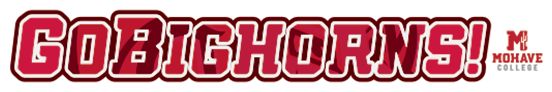 Mohave Medium Decal Mohave College Go Bighorns - ONLINE ONLY