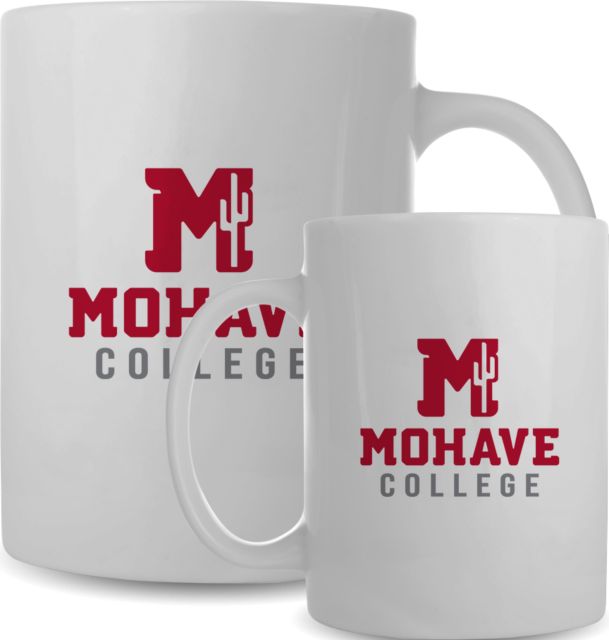 Mohave Full Color Mug 15oz Mohave College Stacked - ONLINE ONLY