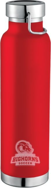 Mohave Thor Copper Vacuum Insulated Red Bottle 22oz Bighorns Soccer Engraved - ONLINE ONLY