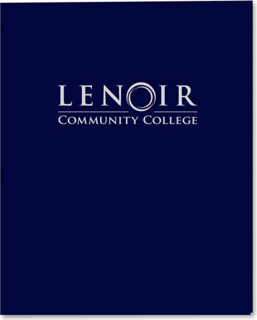 Lenoir Community College 2 Pocket Folder