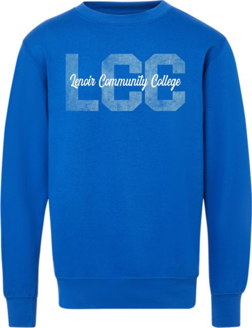 Lenoir Community College Fleece Crewneck