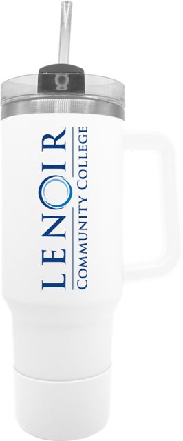 Lenoir Community College 40 oz. Straw Tumbler