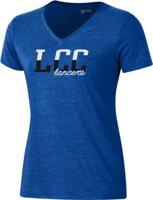 Lenoir Community College Women's V-Neck Short Sleeve T-Shirt