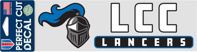 Lenoir Community College 3'' x 10'' Perfect Cut Decal