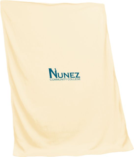 Nunez Community College 84"x54" Sweatshirt Blanket