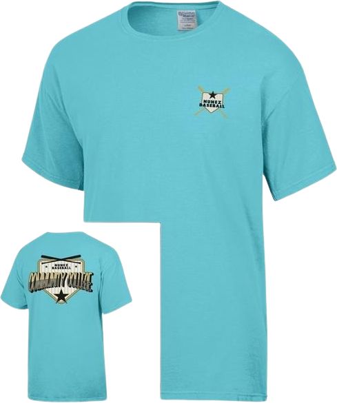 Nunez Community College Baseball Short Sleeve T-Shirt