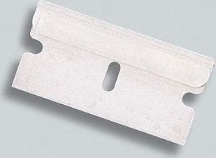 Razor Blade Refill 1.5 Inch Wide, 1 Inch in Length 100 Pack
