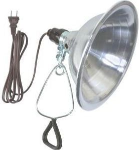 Clamp Light 8 1/2 inch with 6 foot cord