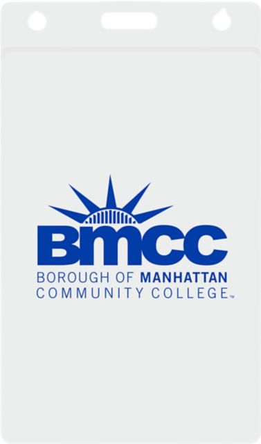 Borough of Manhattan Community College Thumb Notch Card Guard