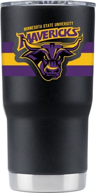Minnesota State University Mankato 20 oz. Vacuum Insulated Striped Tumbler