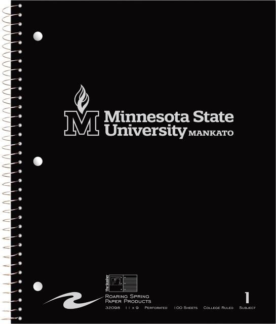 Minnesota State University Mankato Notebook 100-Sheet