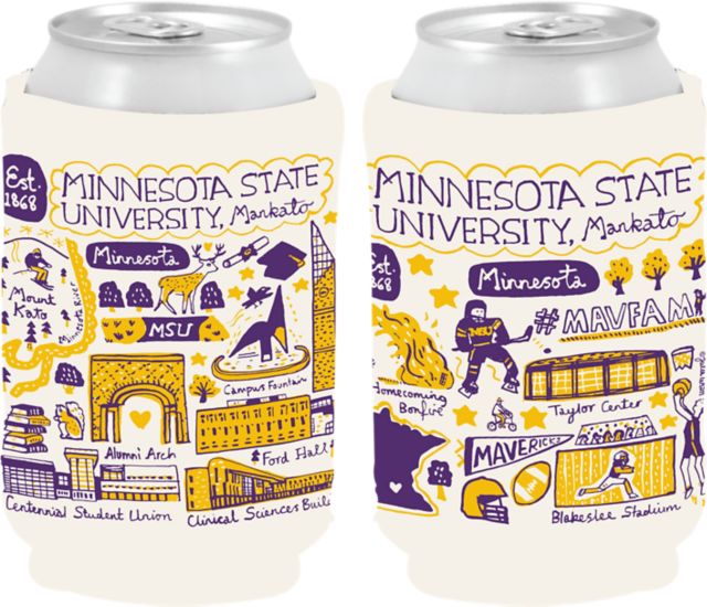 Minnesota State University Mankato Julia Gash Can Coozie