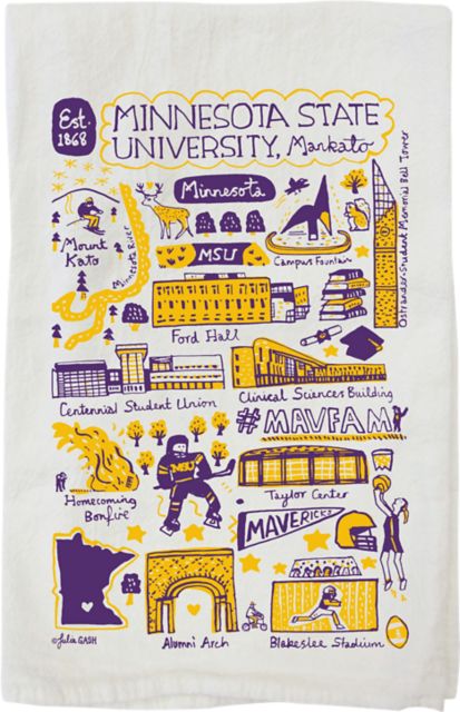 Minnesota State University Mankato Kitchen Towel