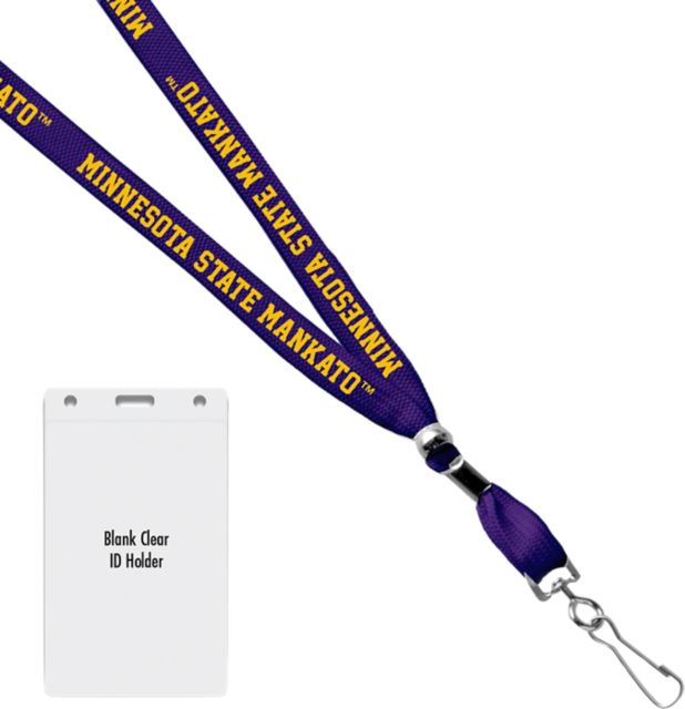 Minnesota State University Mankato Card Dispenser Lanyard