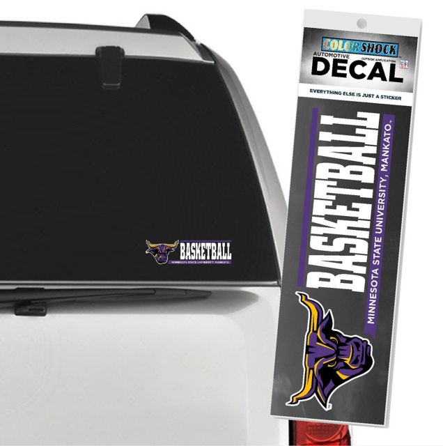 Minnesota State University Mankato Mavericks Basketball Decal