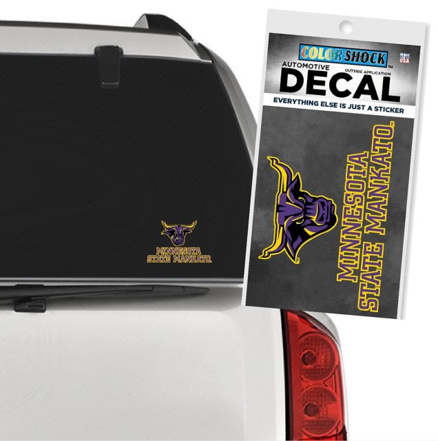 Minnesota State University Mankato Mavericks Decal