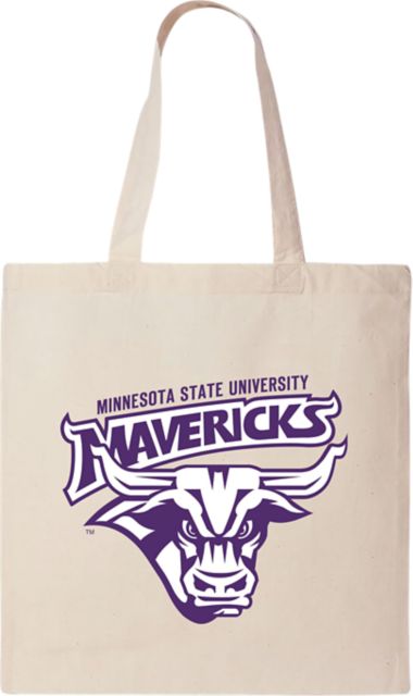 Minnesota State University Mankato 15 x 16 Canvas Tote Bag