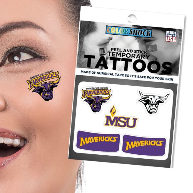 Minnesota State University Mankato Mavericks Mini Decal
