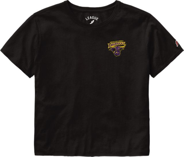 Minnesota State University Mankato Short Sleeve Crop Top