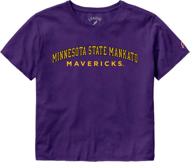 Minnesota State University Mankato Women's Crop Short Sleeve T-Shirt