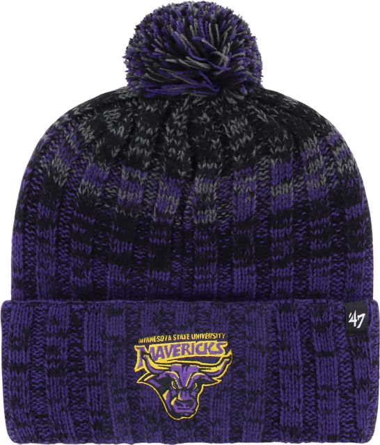 Minnesota State University Mankato Cuff Pom Beanie