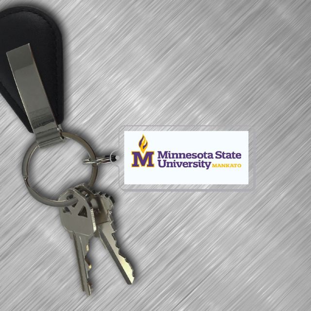 Minnesota State University Mankato Keychain