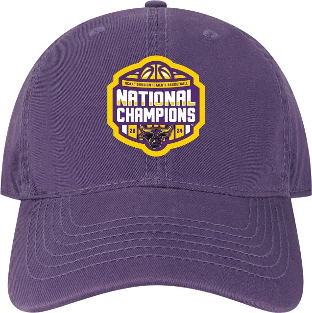 Minnesota State University Mavericks  Men's Basketball 2024 NCAA D2 National Champions  Adjustable Cap